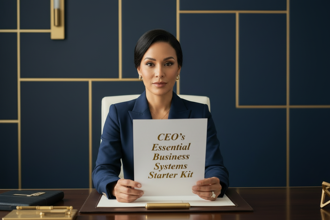 CEO's Essential Business Systems Starter Kit - Close Up